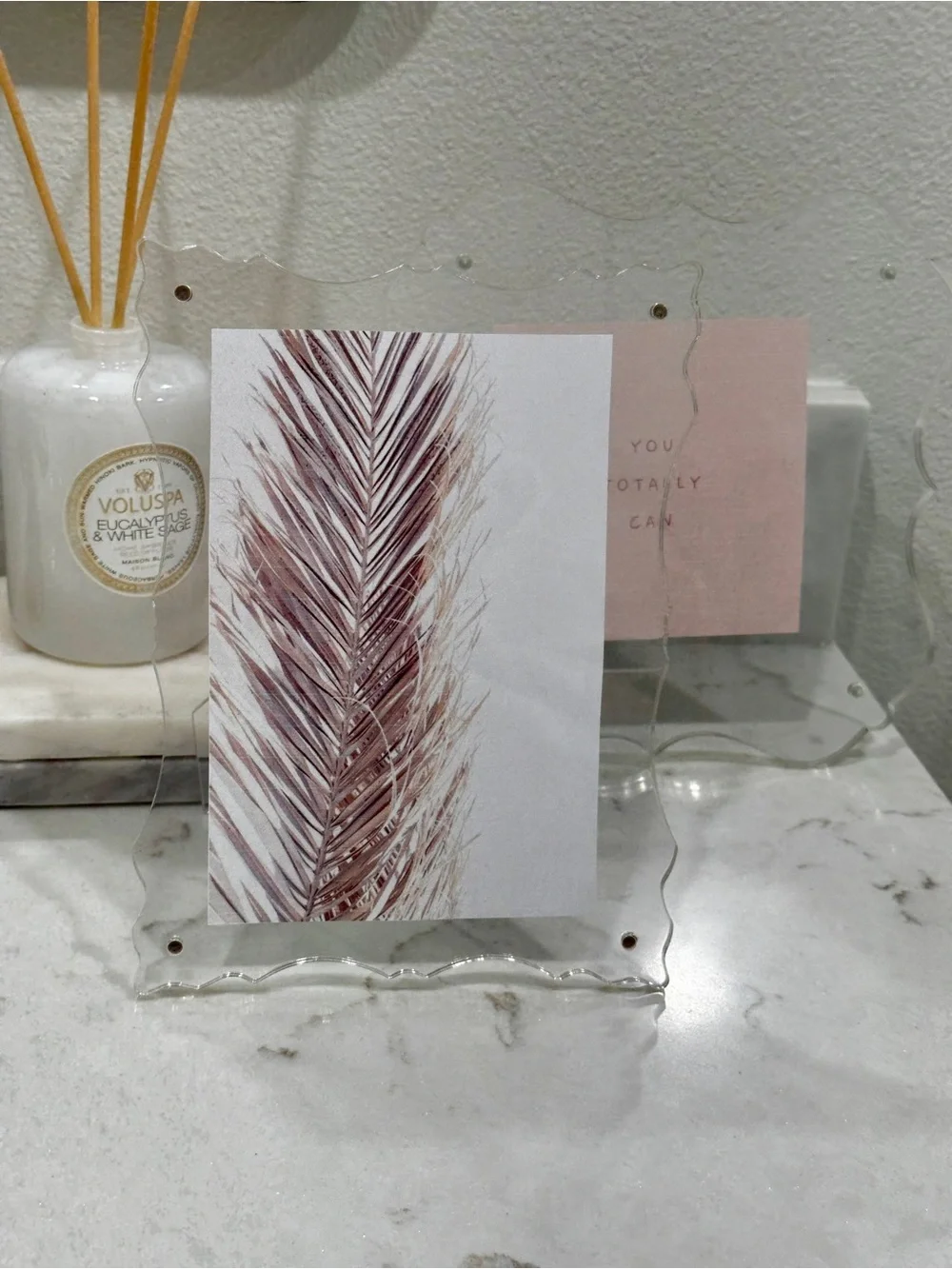 Clear Acrylic Photo Frame